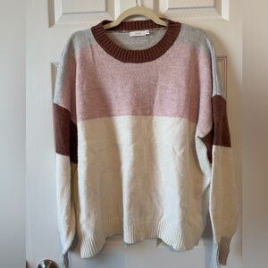 Lulu’s Colorblock Women's Sweater